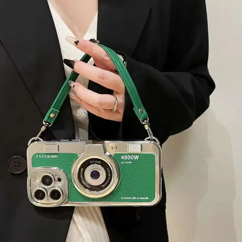iPhone- 3D Retro Vintage Camera Case