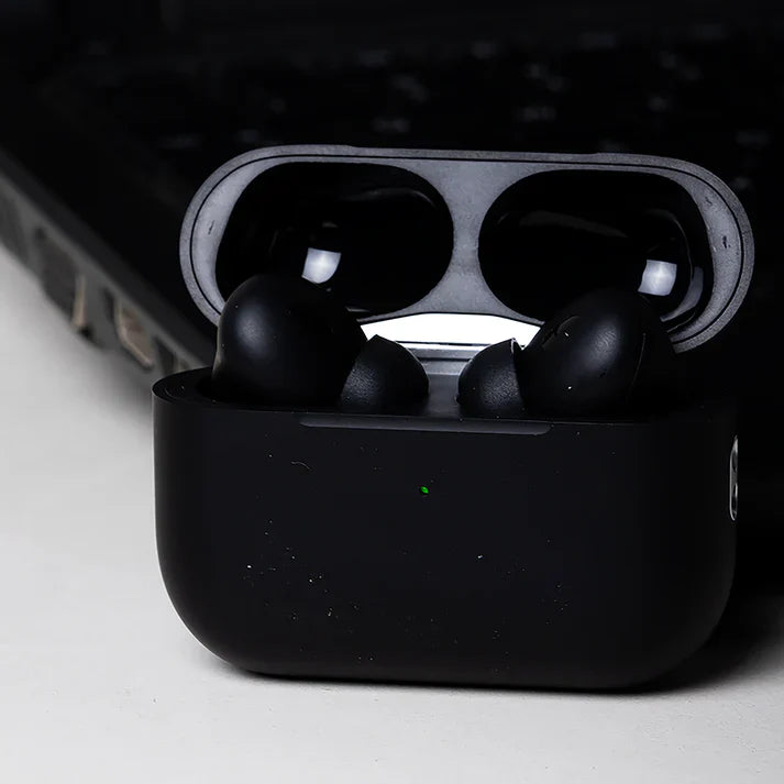 Air Pro 2nd Generation Black Edition | Magsafe Wireless Charging Case | 100% ANC | 100% Warranty Covered